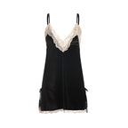 Bridal Velvet Slip Robe Set Backless High Slit Sexy