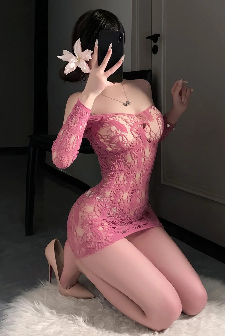 Underwire Lace-Up Corset Bodysuit Set