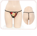 Sexy Deep V Printed Japanese Kimono Uniform Lingerie Set