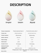 Split Combination Suction Vibration Personal Massager