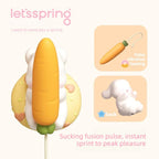 Silicone Egg Massager Suction & Vibration