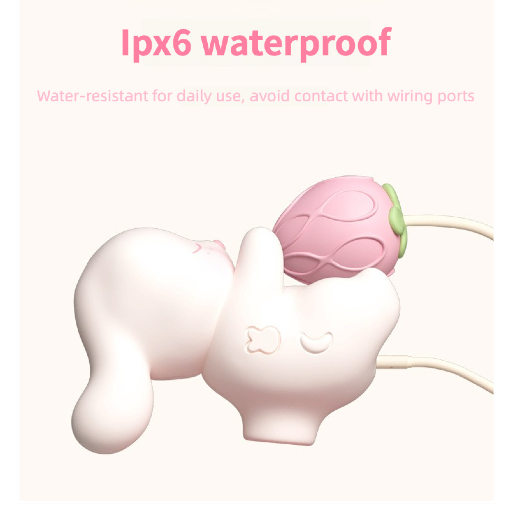 Silicone Egg Massager Suction & Vibration