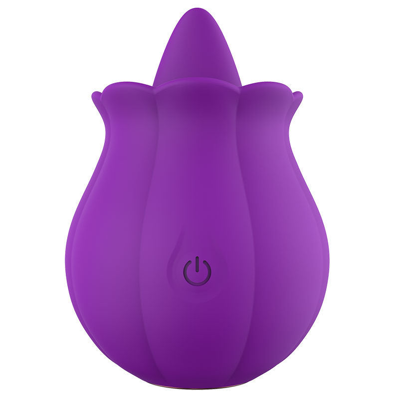 Rose Vibrating Egg - Licking Sucking Vibrating Multi-Function Adult Toy for Women