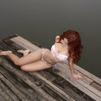 Sweet Baby Sexy Tie Side Three-Piece Bikini Set