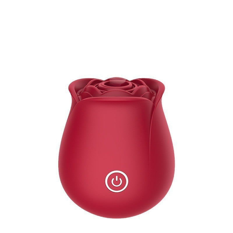 Rose Vibrating Egg - Licking Sucking Vibrating Multi-Function Adult Toy for Women