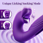 Cross-border new women's 7-frequency sucking g-spot vibrator - 3-in-1 oral, slap, licking, and tongue vibrator