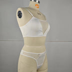 Women's Sexy Backless Lingerie Set with Thong