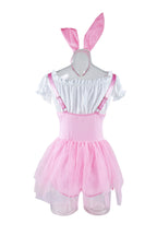 Women's Bowknot Fluffy Skirt Bunny Lingerie Set