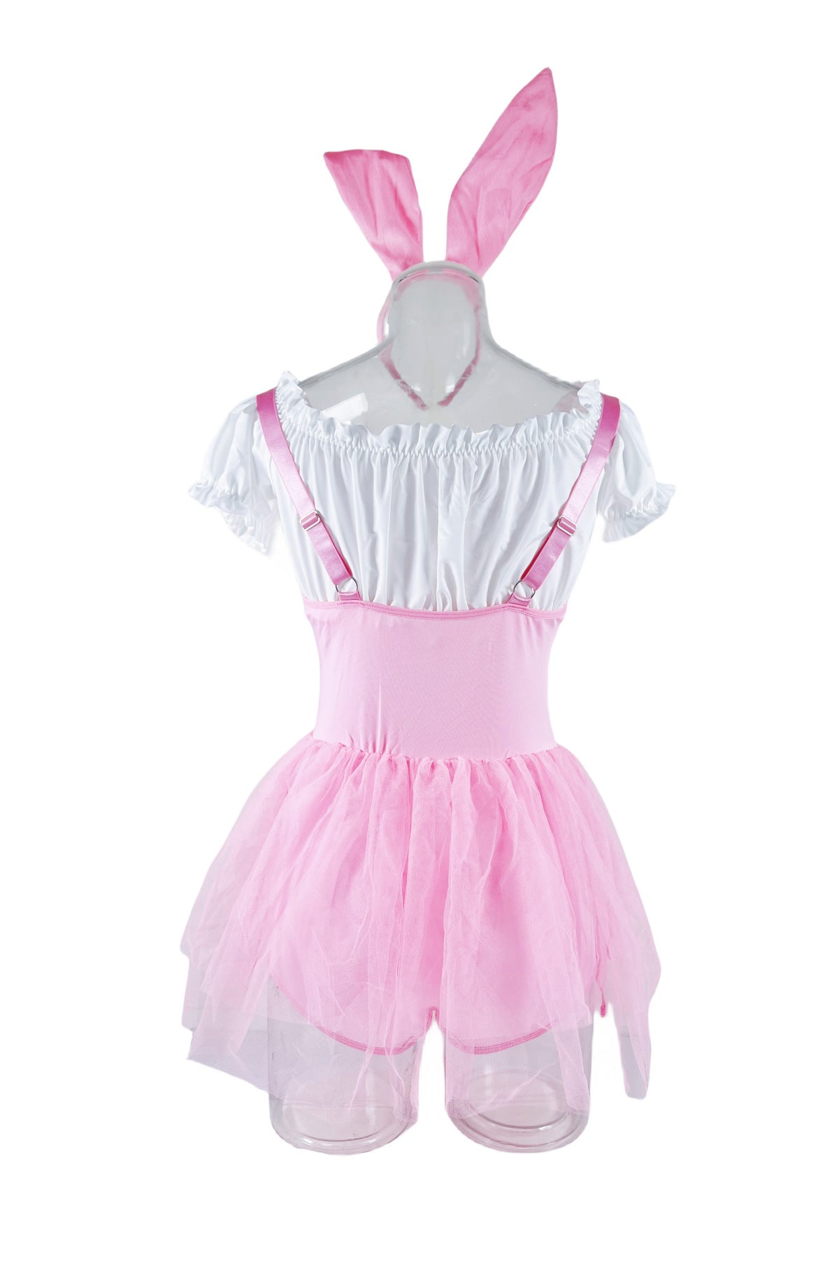 Women's Bowknot Fluffy Skirt Bunny Lingerie Set