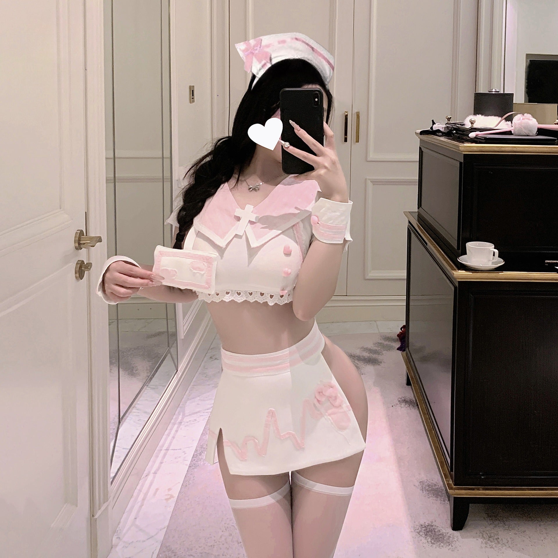 Sweet & Innocent Nurse Costume Set