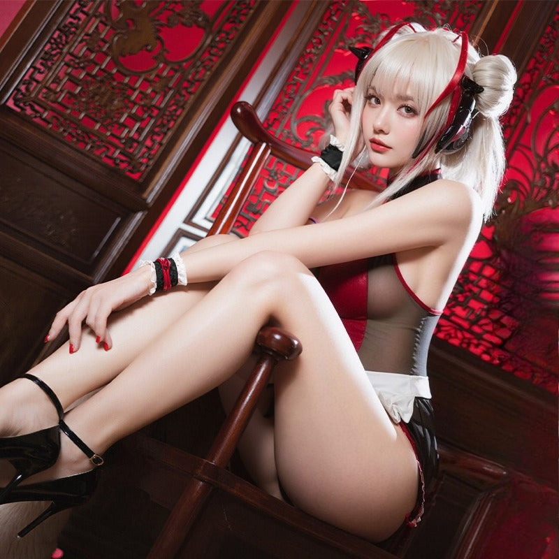 Erotic See-Through Cheongsam Costume – Passionate Sexy Outfit