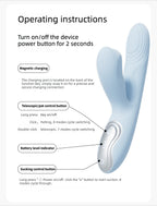 Silicone Personal Massager with Multi Vibration Modes
